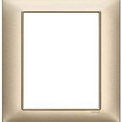 Placca 8M champagne opaco