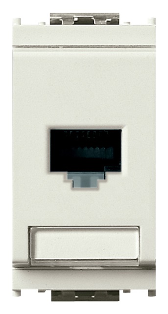 Presa RJ45 Netsafe Cat5e UTP bianco