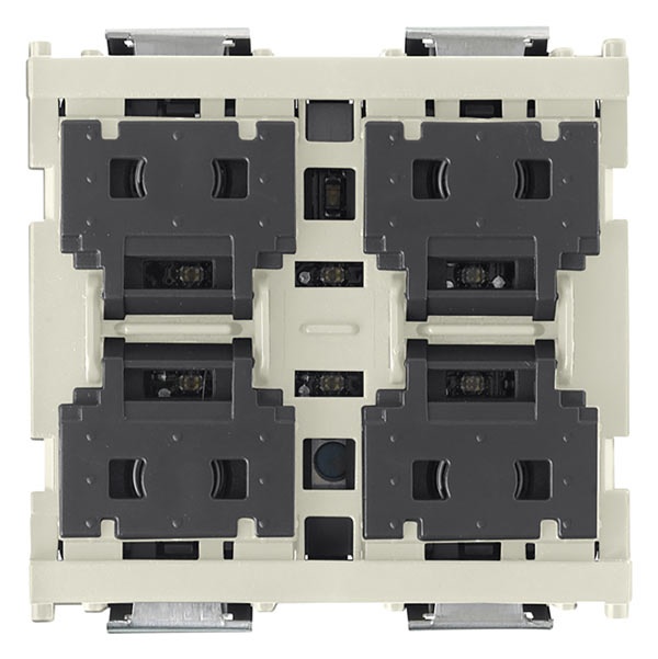 Comando quattro pulsanti KNX bianco