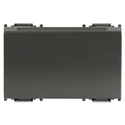 Lettore transponder verticale KNX grigio 3 moduli 2 relè 4A 24V per controllo accessi interno