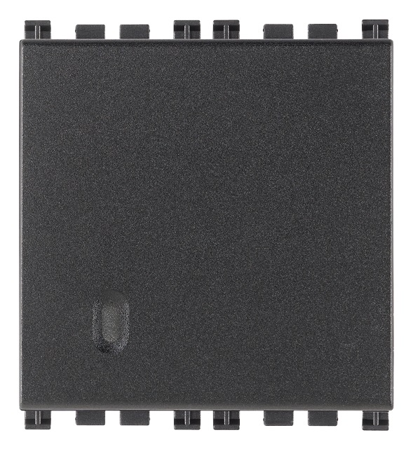 Pulsante 1P NO 10A 2M grigio