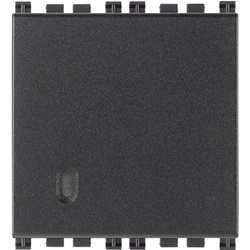 Pulsante 1P NO 10A 2M grigio