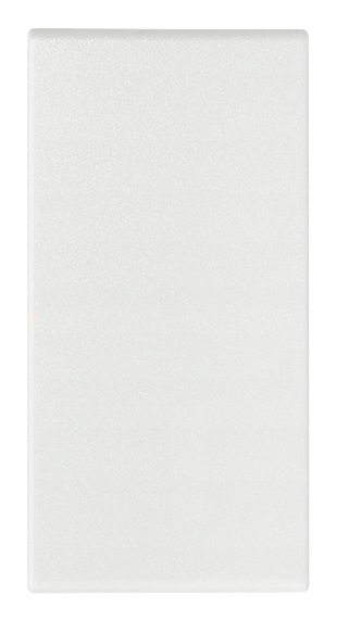 Tasto 1M liscio bianco