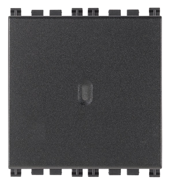 Pulsante 1P NO 10A assiale 2M grigio