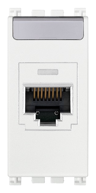 Presa RJ45 Panduit Cat5e UTP bianco