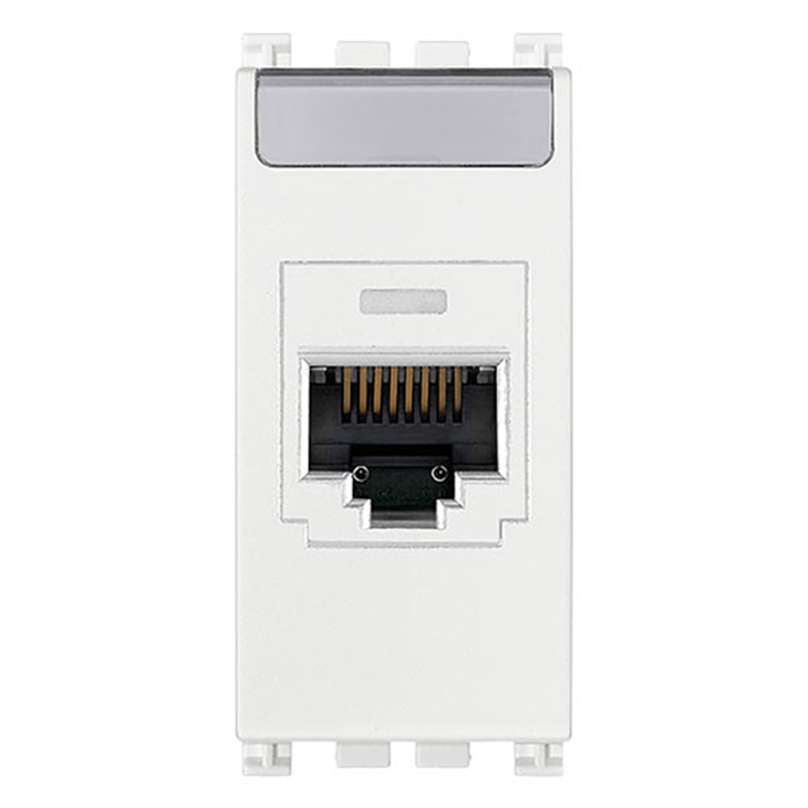 Presa RJ45 Panduit Cat5e UTP bianco