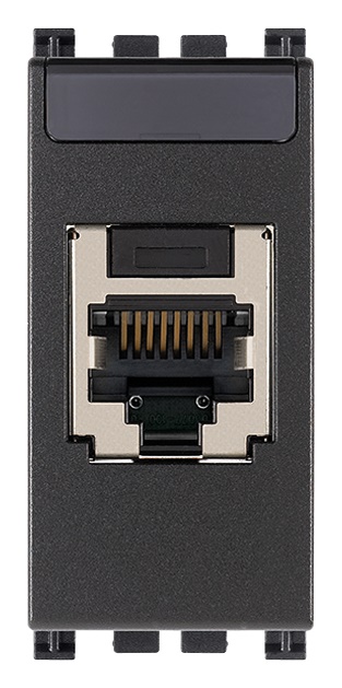 Presa RJ45 Panduit Cat5e FTP schermata cablaggio universale grigia