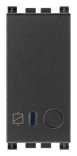 Attuatore relè 1 modulo uscita scambio 6A 120-230V grigio uso elettrico