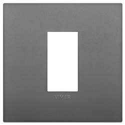 Placca Classic 1M grigio
