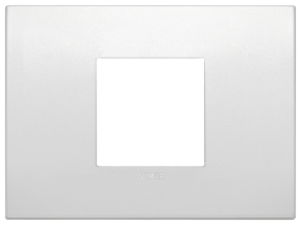 Placca Classic 2M centrali perla matt