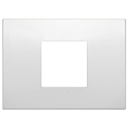 Placca Classic 2M centrali perla matt