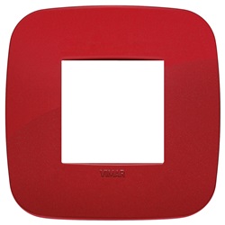 Placca Round 2M rosso
