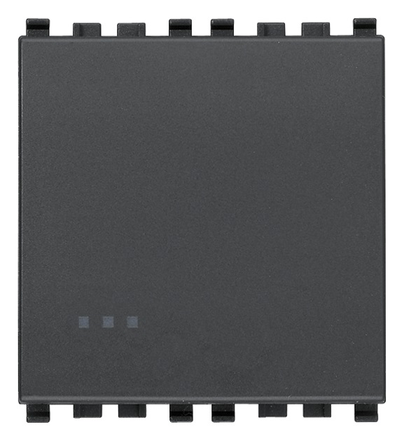 Interruttore 1P 16AX 2M grigio