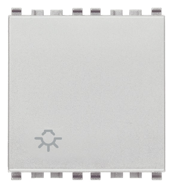 Pulsante 1P NO 10A 2M luce Next