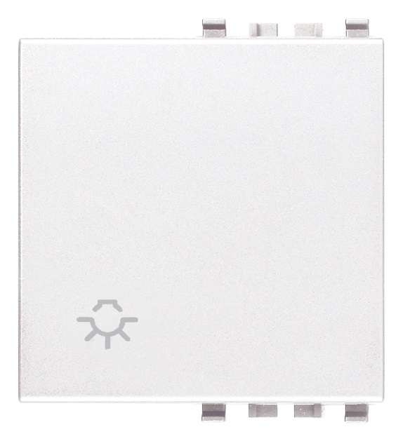 Tasto 2M simbolo luce bianco