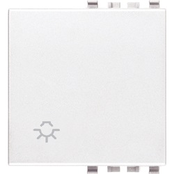 Tasto 2M simbolo luce bianco