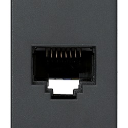 Presa RJ45 Netsafe Cat6 FTP grigio