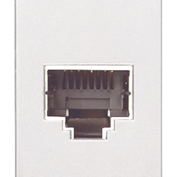 Presa RJ45 Netsafe Cat5e FTP 110 bianco