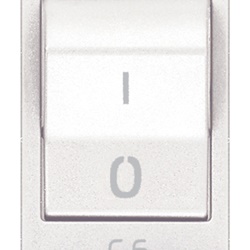Interruttore magnetotermico 1P+N C6 120-230V bianco uso civile e industriale
