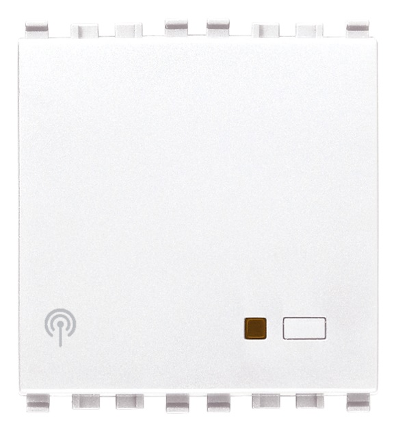 Interfaccia BUS EnOcean bianco 2 moduli per automazione domotica