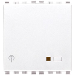 Interfaccia BUS EnOcean bianco 2 moduli per automazione domotica