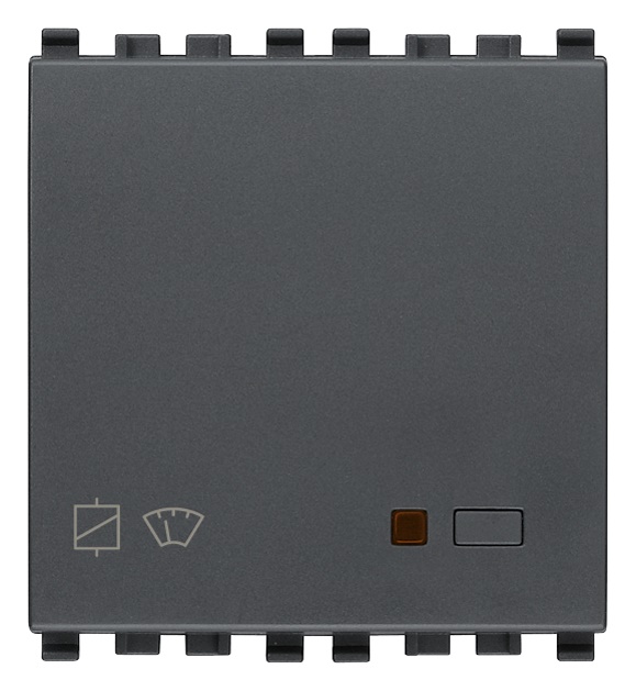 Attuatore relè 16A con sensore corrente integrato 230V 2 moduli grigio