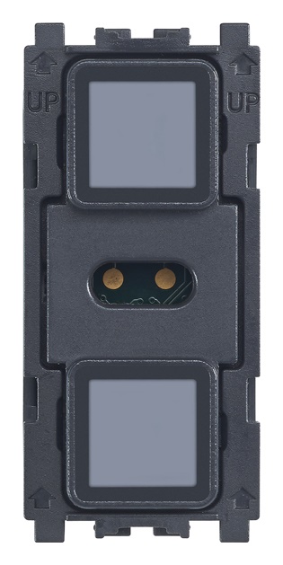Comando elettronico remoto 2 pulsanti controllo singolo o centralizzato Eikon Tactil
