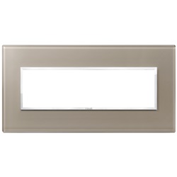 Placca 7M opale bruno