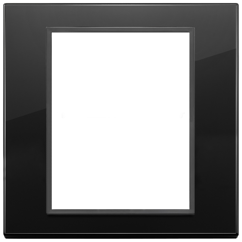 Placca 8M nero totale diamante