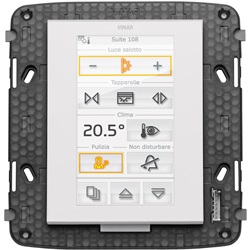Touch screen KNX 4,3in Full Flat bianco