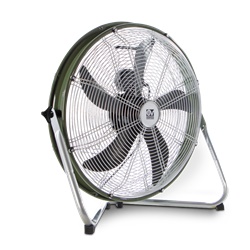 Ventilatore oscillante pavimento 500mm 3 velocità industriale