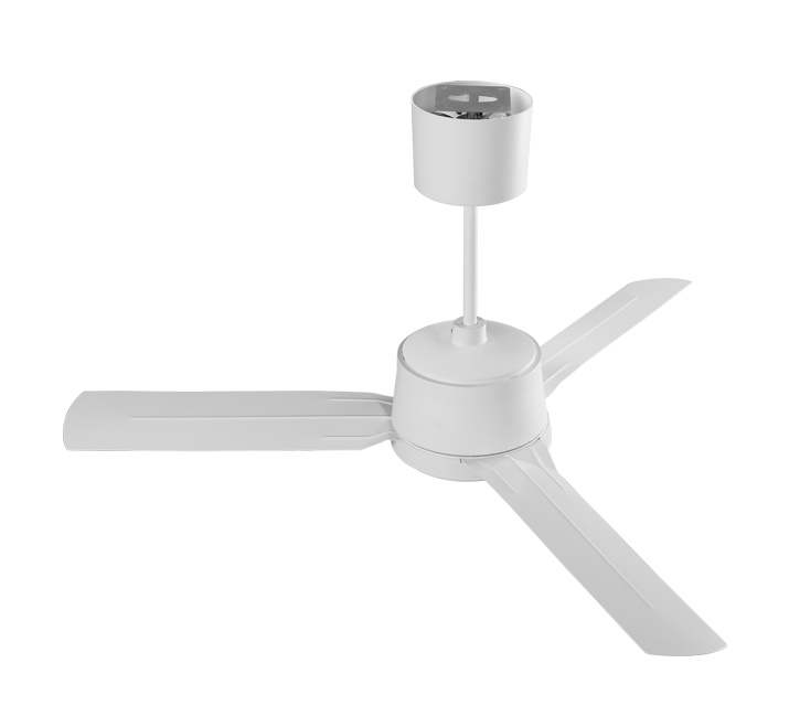 Ventilatore soffitto reversibile 900mm risparmio energetico bianco