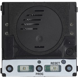 Modulo audio MTMA/01 con doppia retroilluminazione, comando elettroserratura, ingressi programmabili, ingresso video telecamera, IP54, per sistemi citofonici
