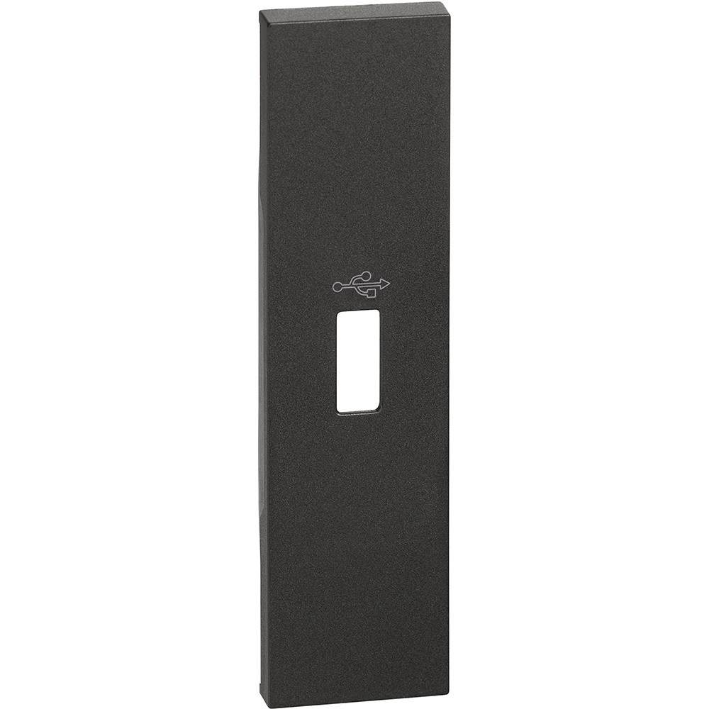 LIVING NOW - COVER CONNETTORE USB 1M NERO