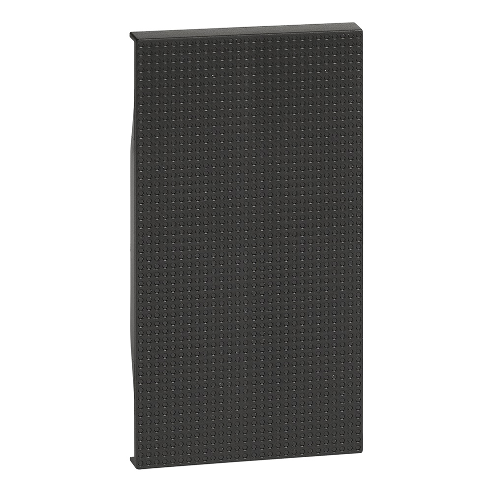 Cover suoneria elettronica 2 moduli nera per suoneria ronzatore L.NOW