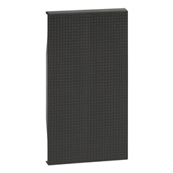 Cover suoneria elettronica 2 moduli nera per suoneria ronzatore L.NOW