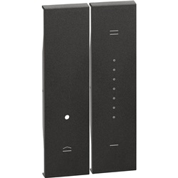 Cover Bticino Living Now Dimmer Nera 2M 