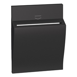 Cover tasca portabadge 3 moduli nera L.NOW resistente materiali senza alogeni uso professionale ufficio
