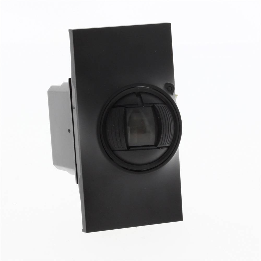 Sensore doppia tecnologia PIR+MW 8m portata incasso 2 moduli nero L.NOW