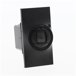 Sensore doppia tecnologia PIR+MW 8m portata incasso 2 moduli nero L.NOW