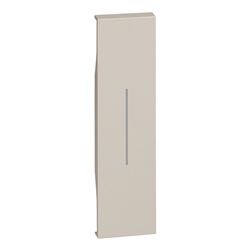 Cover comando 1 modulo sabbia materiale alta qualità per applicazioni elettriche affidabili e durature