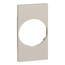Cover presa elettrica torcia estraibile 2 moduli finitura sabbia per prese FR/GER uso residenziale e commerciale