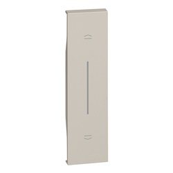 Cover comando tapparelle 1 modulo sabbia alta qualità sicurezza installazioni elettriche