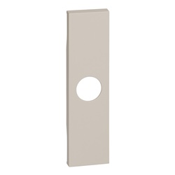 Cover presa TV 1 modulo sabbia per installazioni elettriche domestiche e professionali