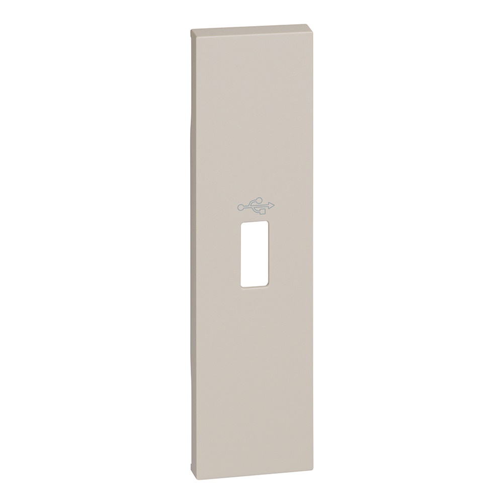 Cover connettore USB 1 metro sabbia per articoli K4285P modulare
