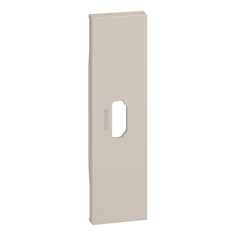 Cover connettore HDMI 1 modulo sabbia per presa BTIKM14 L.NOW