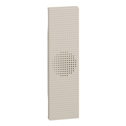 Cover suoneria/ronzatore 1 modulo sabbia alta qualità per impianti elettrici domestici e professionali