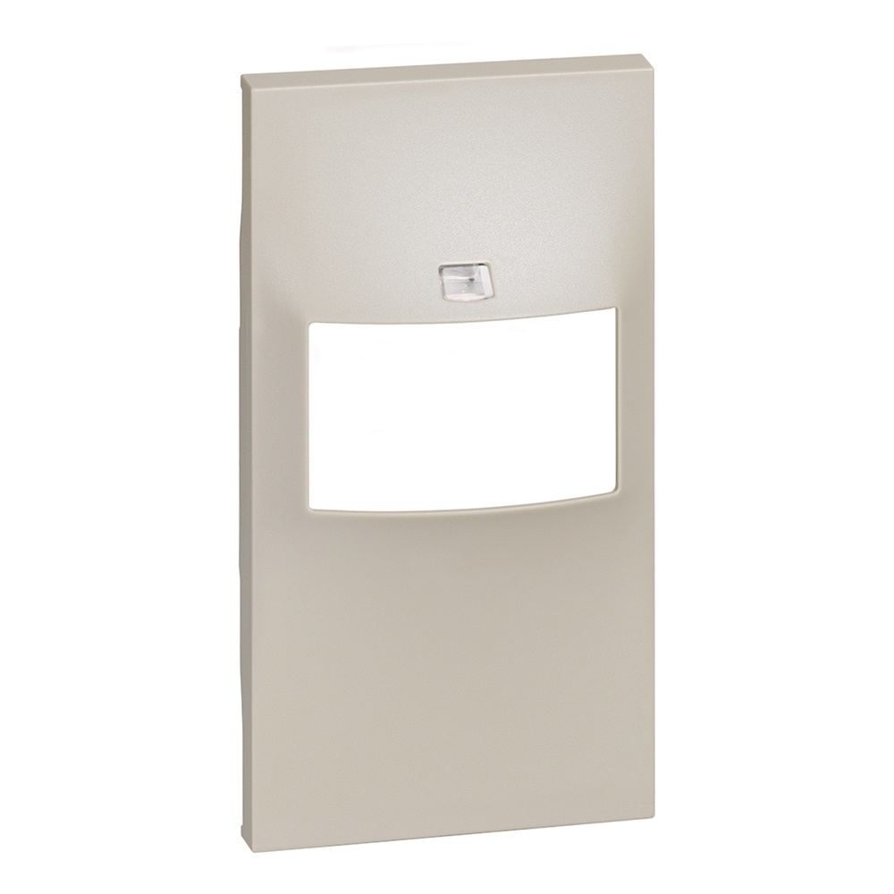 Cover IR 2 moduli sabbia per interruttore senza selettore, design moderno, uso residenziale e commerciale