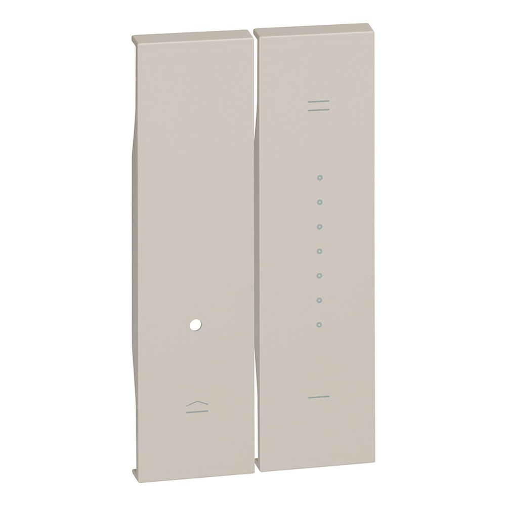 Cover dimmer 2 moduli L.NOW colore sabbia per interruttori K4410 K4411