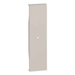 Cover modulo presa connesso L.NOW sabbia alta qualità sicurezza ambienti residenziali e professionali
